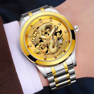 Đồng hồ nam rồng lịch hàng cặp cấp