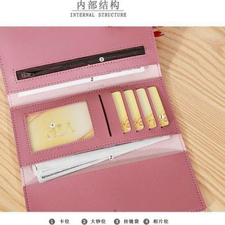 VÍ DÀI NỮ CẦM TAY HOA CÚC
