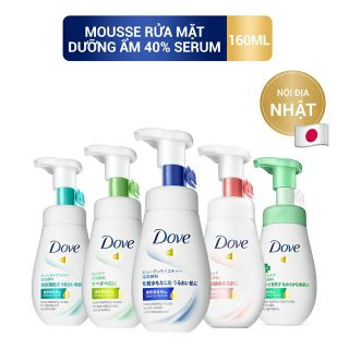 Sữa Rửa Mặt Dạng Bọt Dove Tinh Chất - Serum 160ml