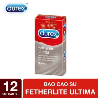 Bao cao su Durex Fetherlite Ultima hộp 12 chiếc