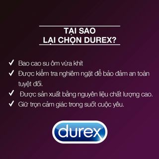 Bao cao su Durex Performa 12 bao