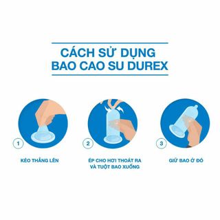 Bao cao su Durex Performa kéo dài thời gian quan hệ - Hộp 3pcs