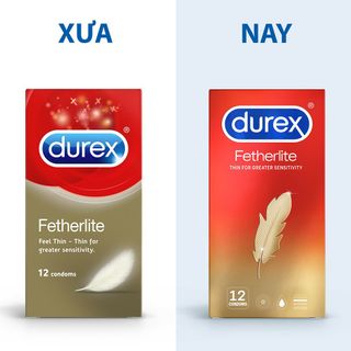Bao cao su Durex Fetherlite 12 bao