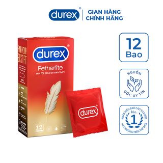 Bao cao su Durex Fetherlite 12 bao giá sỉ