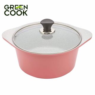 Nồi đúc Ceramic 20cm đáy từ Greencook GCS02-20IH
