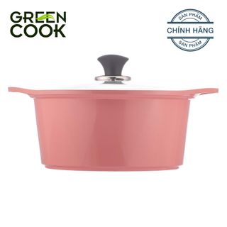 Nồi đúc chống dính Ceramic 16cm Greencook GCS02-16