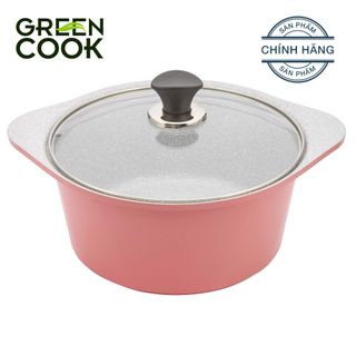 Nồi đúc chống dính Ceramic 16cm Greencook GCS02-16