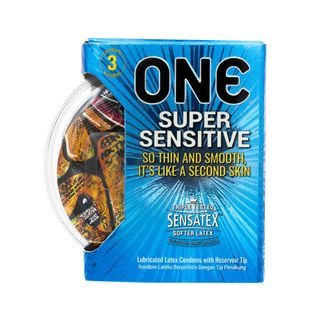 Bao cao su ONE Super Sensitive SIÊU NHẠY CẢM - hộp 3 cái giá sỉ