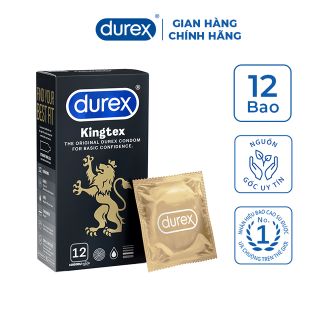 Bao cao su Durex Kingtex 12 bao giá sỉ