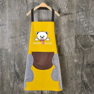Tạp Dề Gấu Kèm Khăn Lau