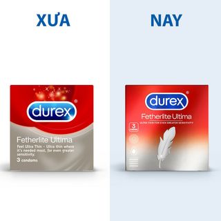 Bao cao su Durex Fetherlite Ultima 3 pcs
