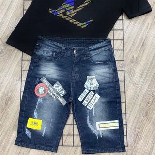 Áo thun nam đính đá XL siêu ngầu