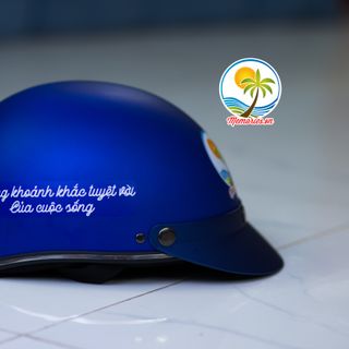 Mũ bảo hiểm thời trang cao cấp nửa đầu Haly sơn nhám của - Giá rẻ, cao