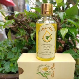 DẦU TRÀM THIÊN THƯ chai 100ml 100% từ lá Tràm thiên nhiên