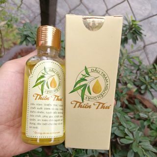 DẦU TRÀM THIÊN THƯ chai 100ml 100% từ lá Tràm thiên nhiên