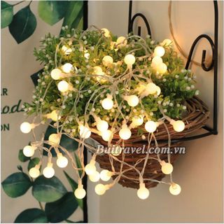 Dây đèn trang trí 6m 40 bóng tròn nhỏ BB8310