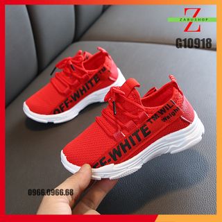 Giày Thể Thao Lưới Thoáng Khí Cho Trẻ Em Năng Động Dễ Phối Đồ Size 27-36