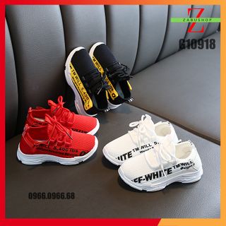 Giày Thể Thao Lưới Thoáng Khí Cho Trẻ Em Năng Động Dễ Phối Đồ Size 27-36 giá sỉ