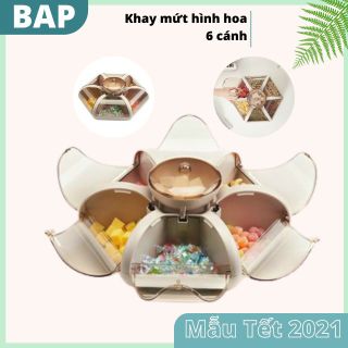 khay mứt 6 cánh bông sen hot 2021 giá sỉ