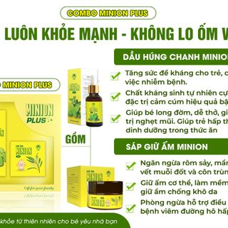 DẦU HÚNG CHANH MINION PLUS