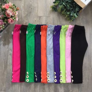 quần legging thu đông bé gái