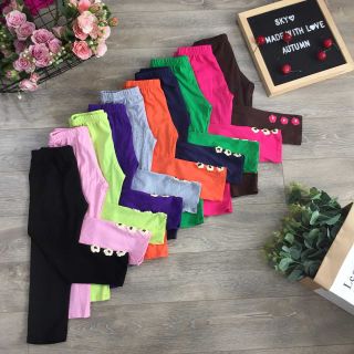 quần legging thu đông bé gái