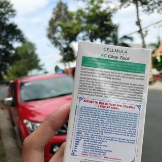 KEM ĐẶC TRỊ MỤN CELLMULA AC CLEAR SPOT ( DƯỢC MỸ PHẨM)