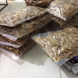 Khô nhà làm ( khô móng tay ngon ngọt như mực khô)