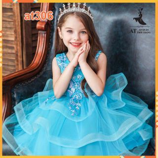 ĐẦM CÔNG CHÚA CHO BÉ GÁI MÀU TRẮNG