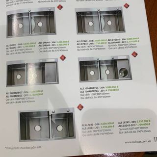 Chậu Rửa INOX 304 đúc