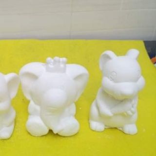 Tượng thạch cao tô màu đủ mẫu nhé