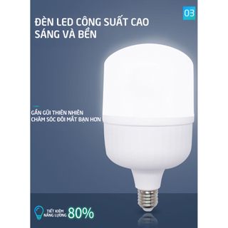 Đèn trụ 30w Ánh Sáng trắng