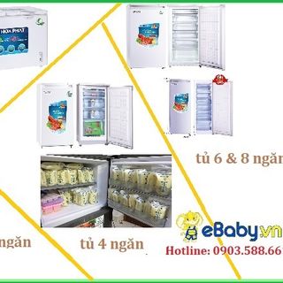 Tủ đông trữ sữa Đà Nẵng - Bảo hàng 30 tháng -