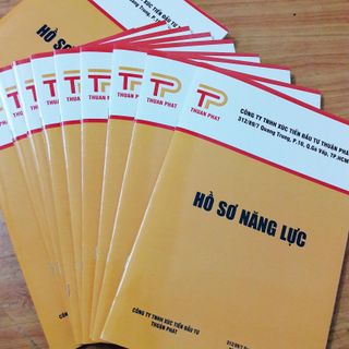 Catalogue đóng kim A4 In Bạch Dương