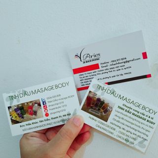 Namecard giá rẻ In Bạch Dương