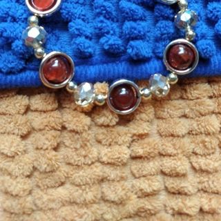 Chuỗi đeo tay đẹp mix đá tuyết