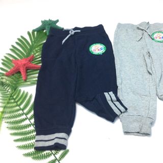 Quần nỉ Jogger dài màu trơn họa tiết thêu dành cho bé trai QJ001
