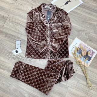 Đồ bộ pijama chất nhung hàn giá sỉ