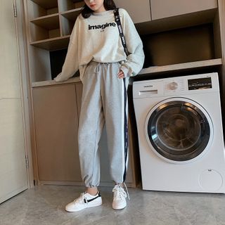 quần jogger nỉ nam nữ mẫu mới hot Q0045
