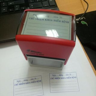 TD Stamp T-714 35 x 56 mm In Bạch Dương