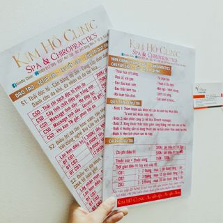 Menu dày 5mm In Bạch Dương