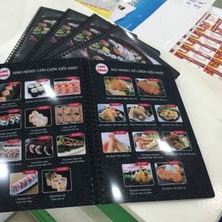 Catalogue in giấy Nhựa A4 In Bạch Dương giá sỉ