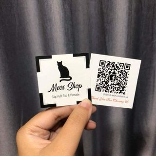 Tag vuông In Bạch Dương