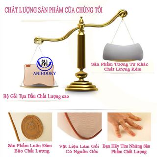 Gối tựa cổ cao su non Anihooky hàng cao cấp