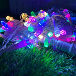 DÂY NHÁY BÓNG LED 6m DÂY TRẮNG