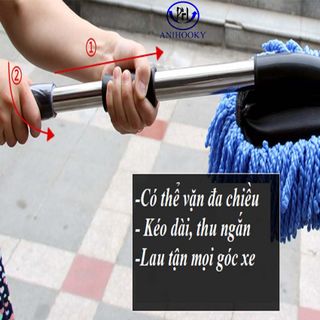 Chổi lau xe ô tô Anihooky sợi nano siêu mềm