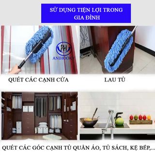 Chổi lau xe ô tô Anihooky sợi nano siêu mềm