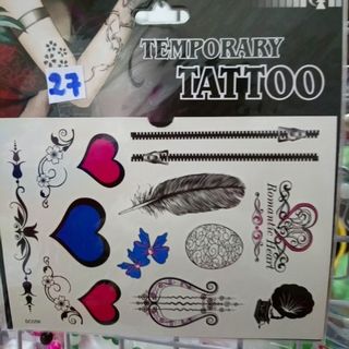 Hình xăm bám lâu cả tuần nhe