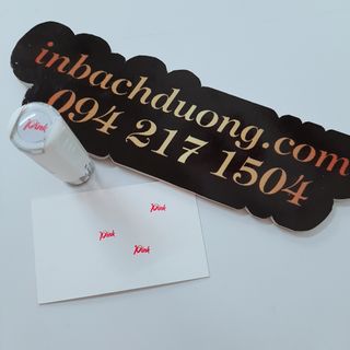 Khắc dấu tích điểm In Bạch Dương