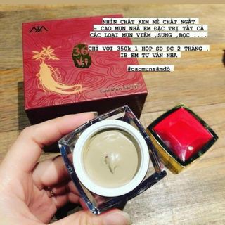 Cao mụn sâm đỏ đánh bay các loại mụn